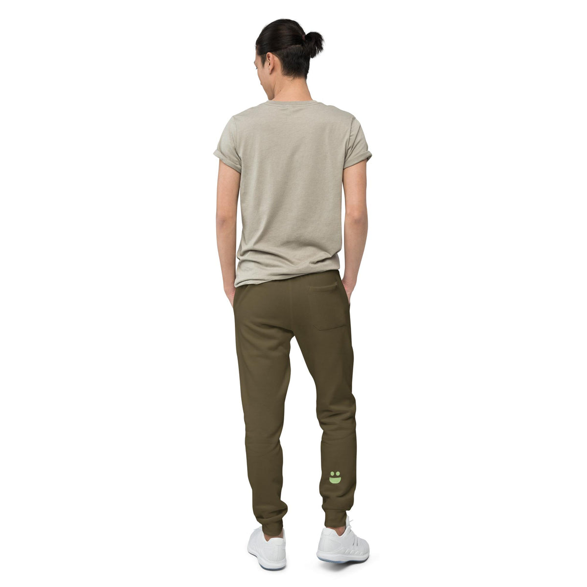 Olive Fleece Sweatpants - Knife Shift