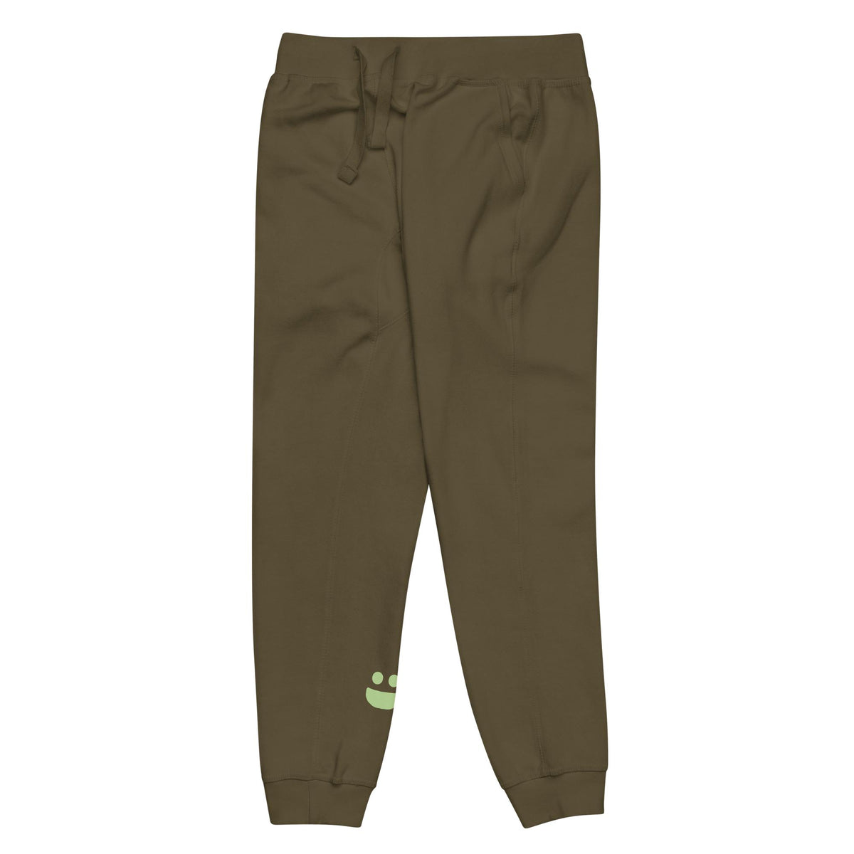 Olive Fleece Sweatpants - Knife Shift
