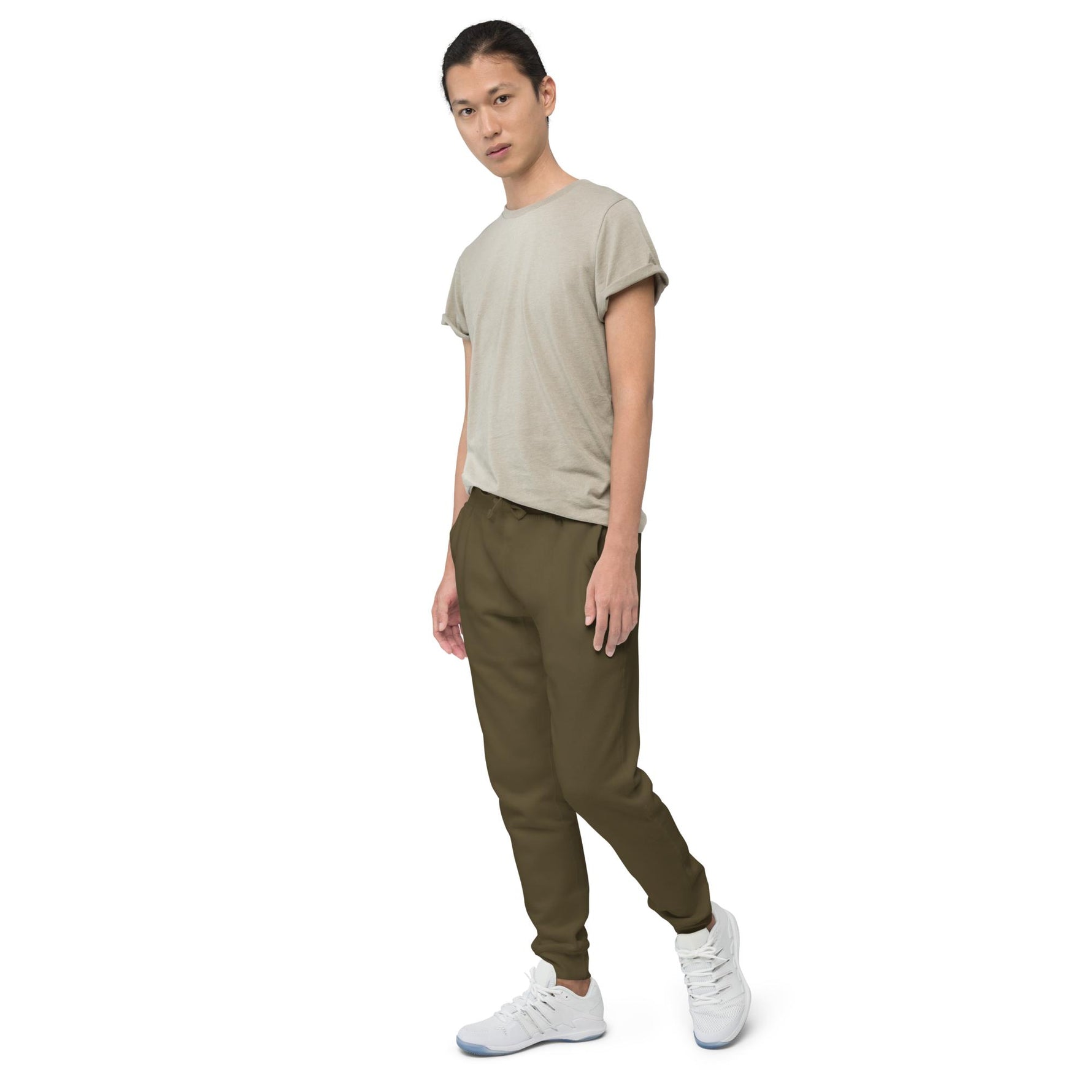 Olive Fleece Sweatpants - Knife Shift
