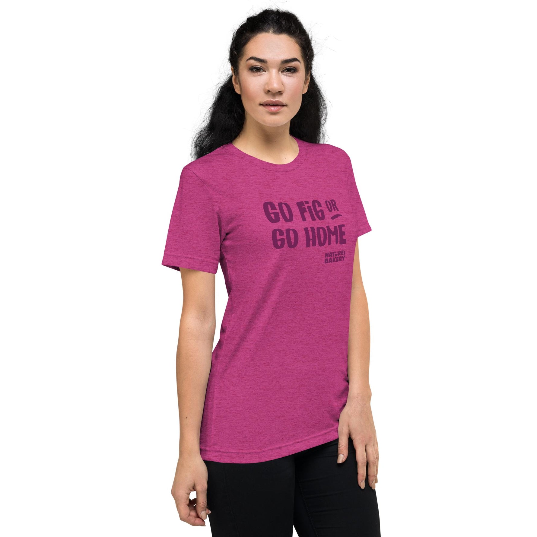 Go Fig Graphic Tee - Berry - Knife Shift