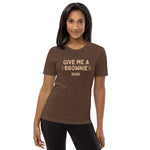 Give Me A Brownie Graphic Tee - Brown - Knife Shift