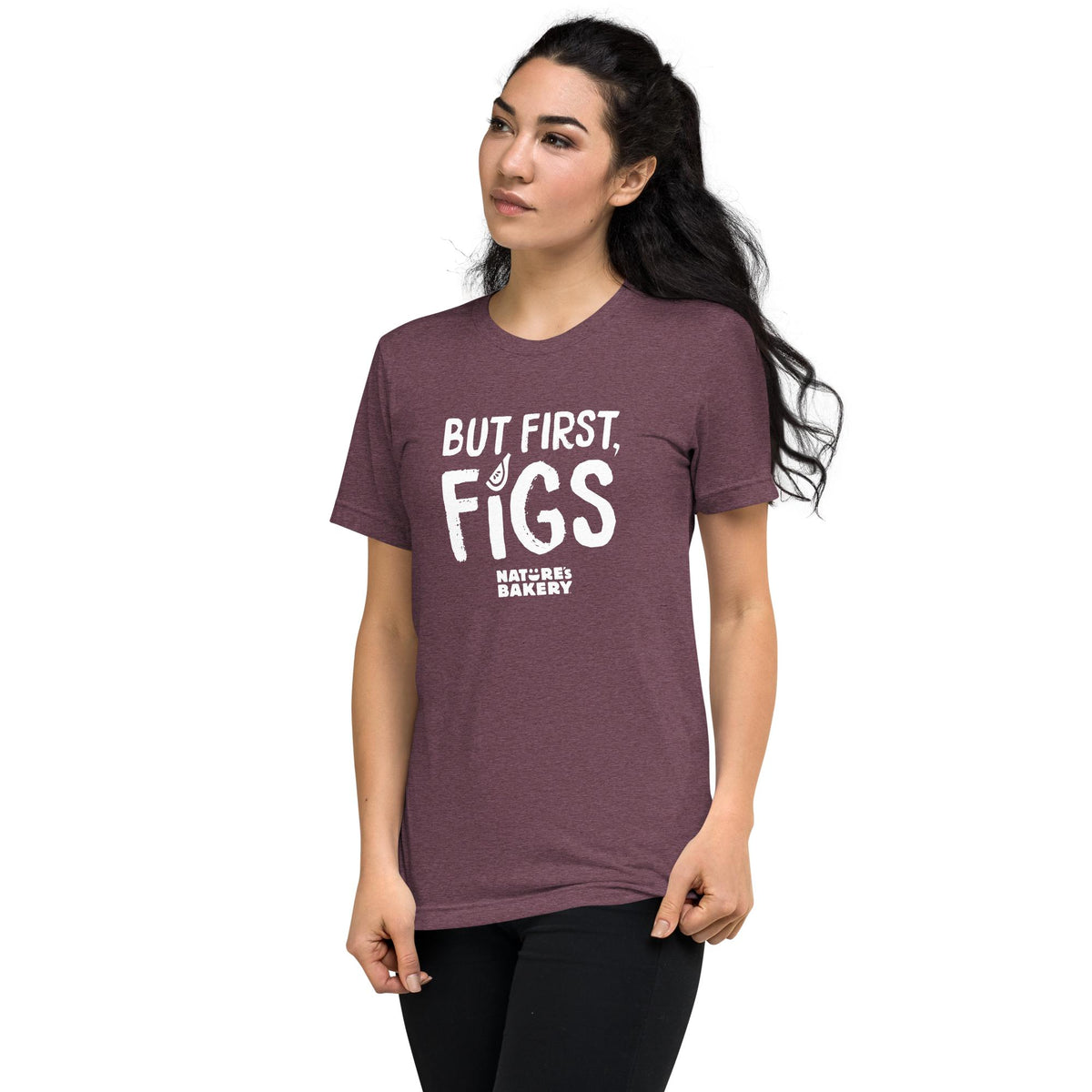 But First Figs - Maroon - Knife Shift