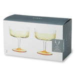 Gatsby Coupe Glasses Set of 2 - Knife Shift
