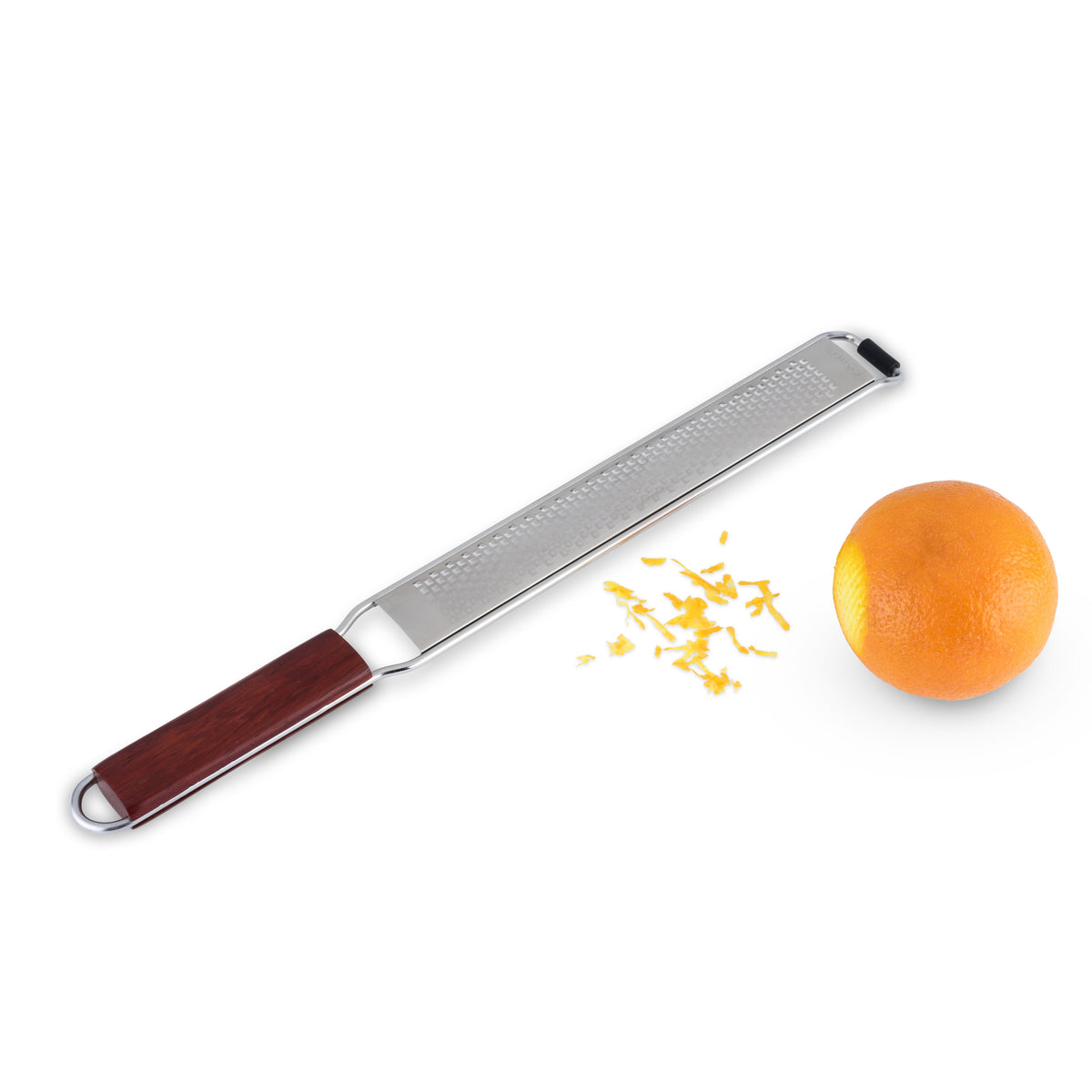 Professional Citrus Grater with Acacia Wood Handle - Knife Shift