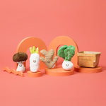 Mini Vegetable Veggie Plushie Set - Knife Shift