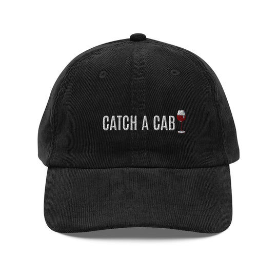 THE SMITH Corduroy "Catch A Cab" Cotton Emb Hat - Knife Shift