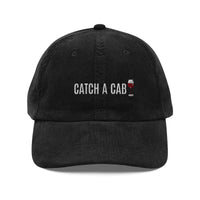 THE SMITH Corduroy "Catch A Cab" Cotton Emb Hat