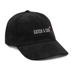 THE SMITH Corduroy "Catch A Cab" Cotton Emb Hat - Knife Shift