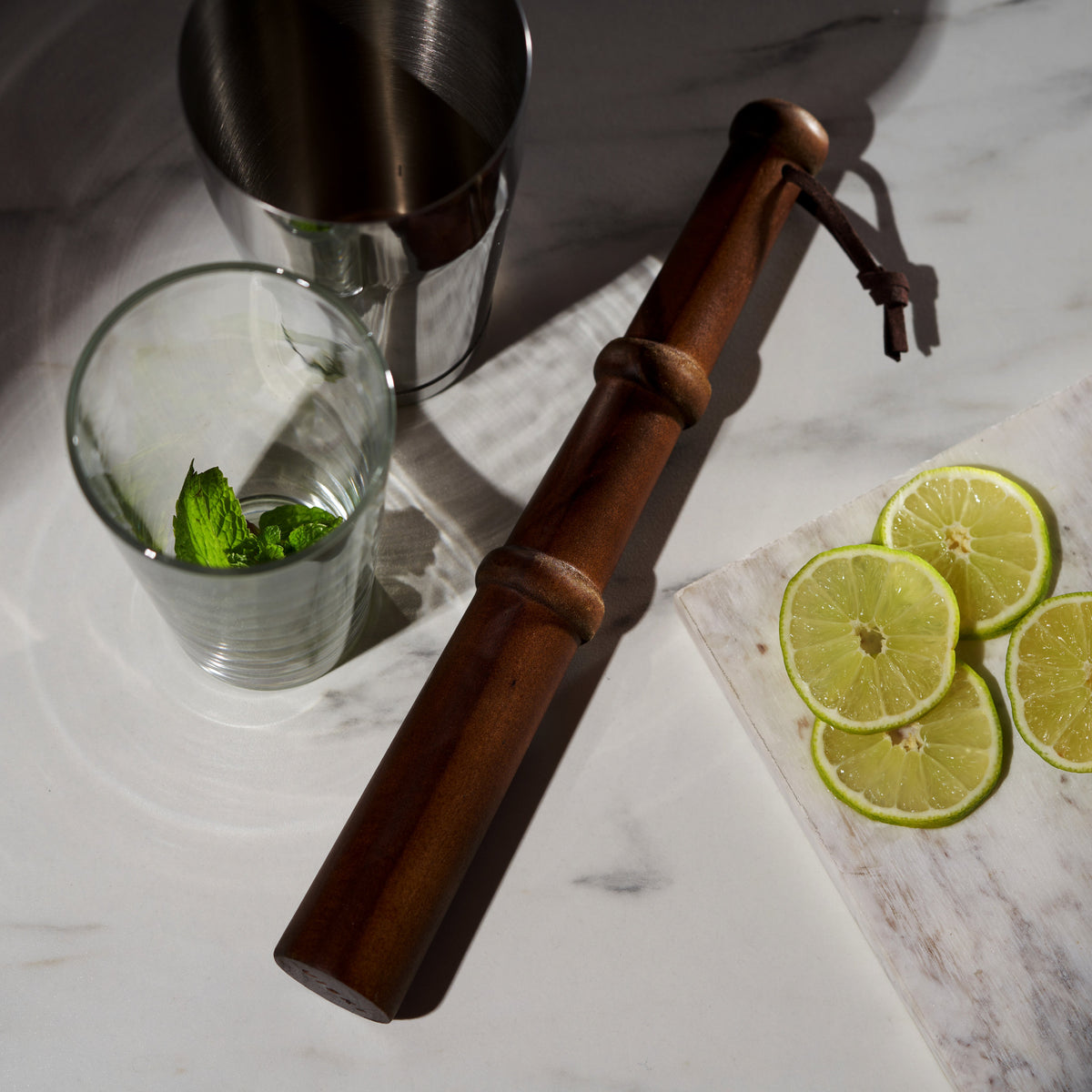 Professional 12" Acacia Wood Muddler - Knife Shift