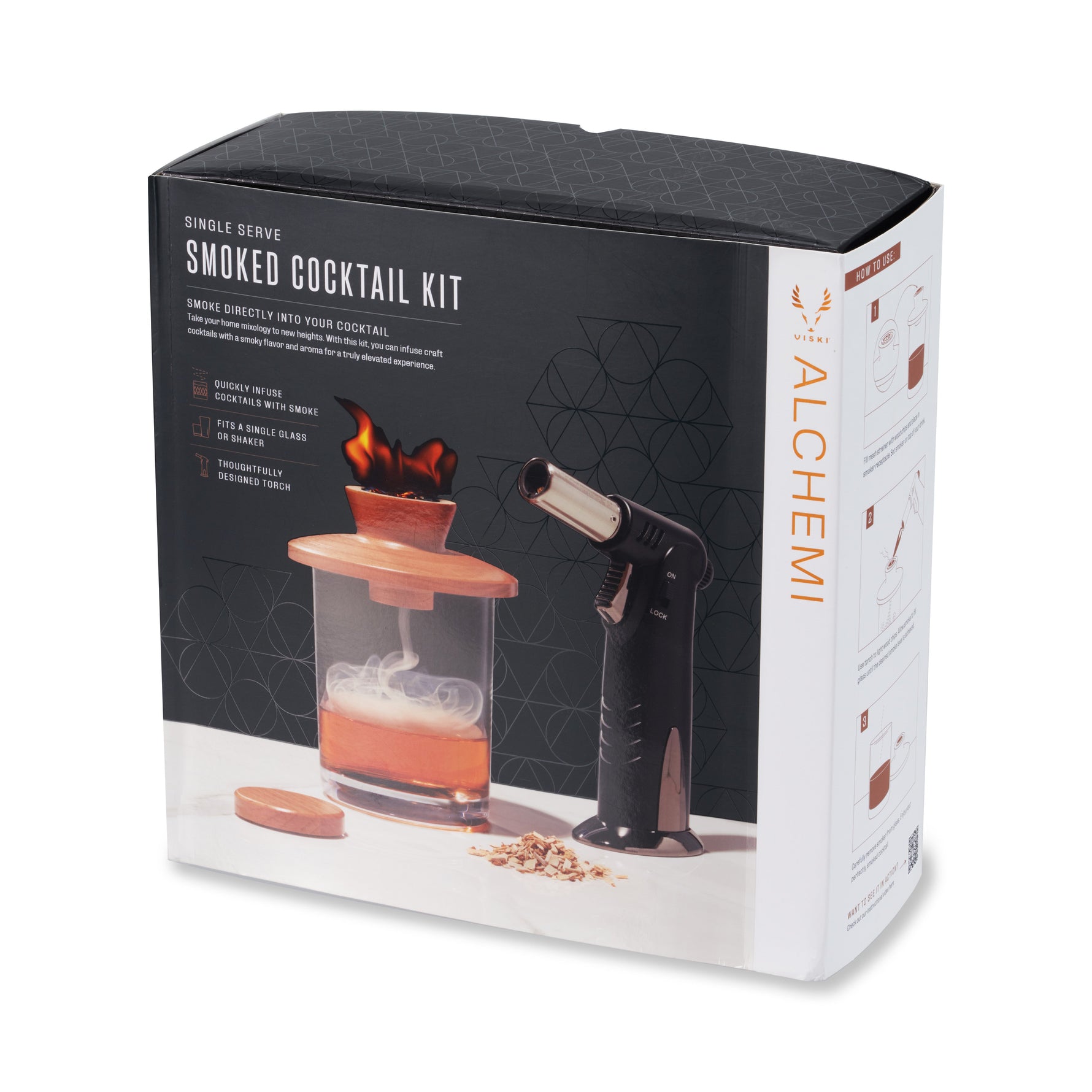 Alchemi Single Serve Smoked Cocktail Kit - Knife Shift
