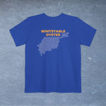 Whitstable Oyster Map - Pocket T-shirt-T-Shirt-gift ideas for foodies-Knife Shift