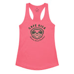 Sleepy Sloth Women’s fitted racerback tank top - Knife Shift