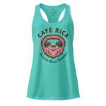 Sleepy Sloth Women’s fitted racerback tank top - Knife Shift