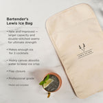 Professional Bartender's Lewis Ice Bag - Knife Shift