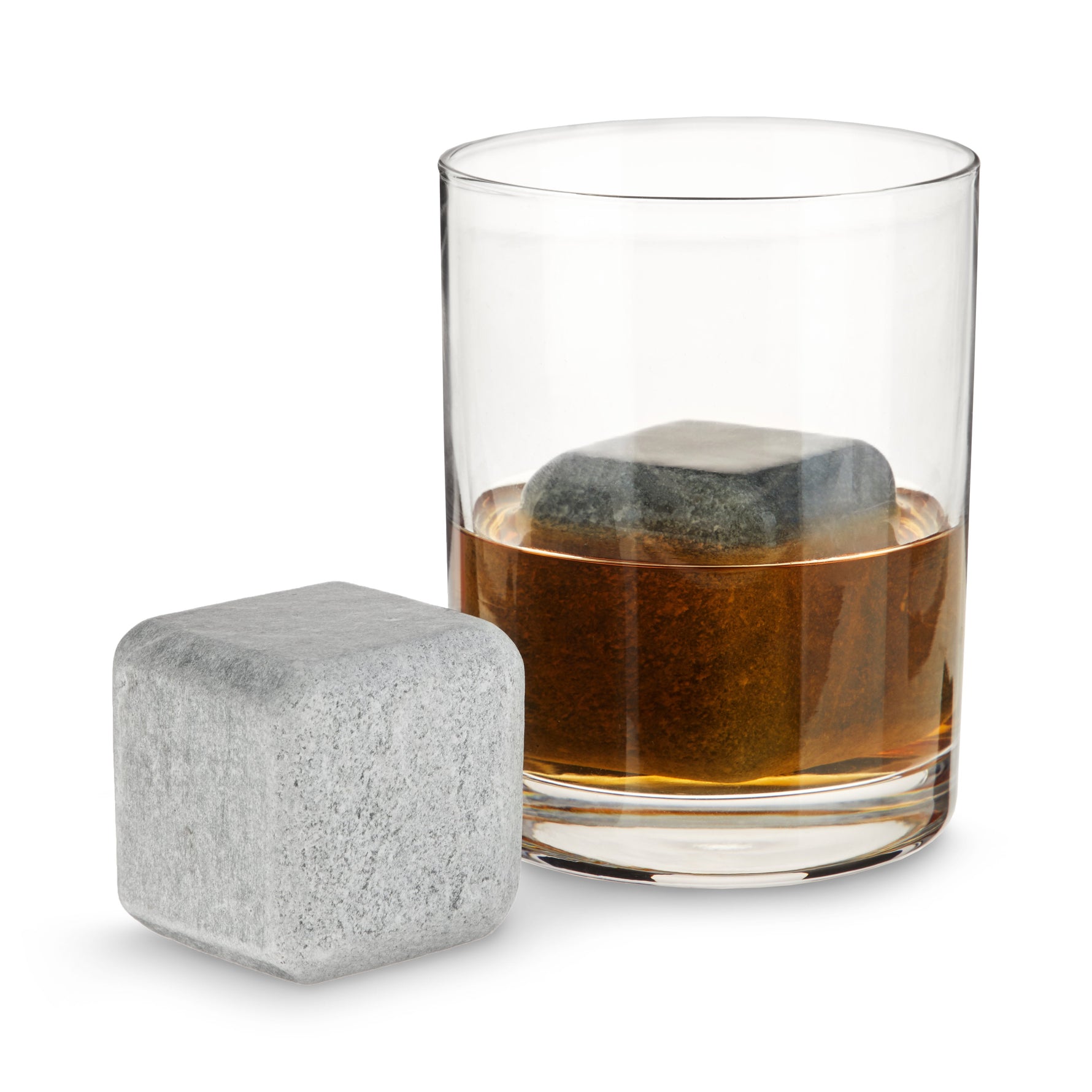 Glacier Rocks Large Soapstone Cube Set of 2 - Knife Shift