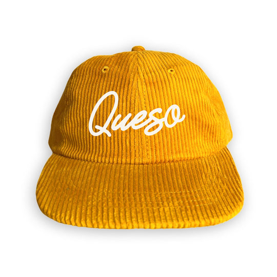Queso cursive Corduroy Cap - Knife Shift