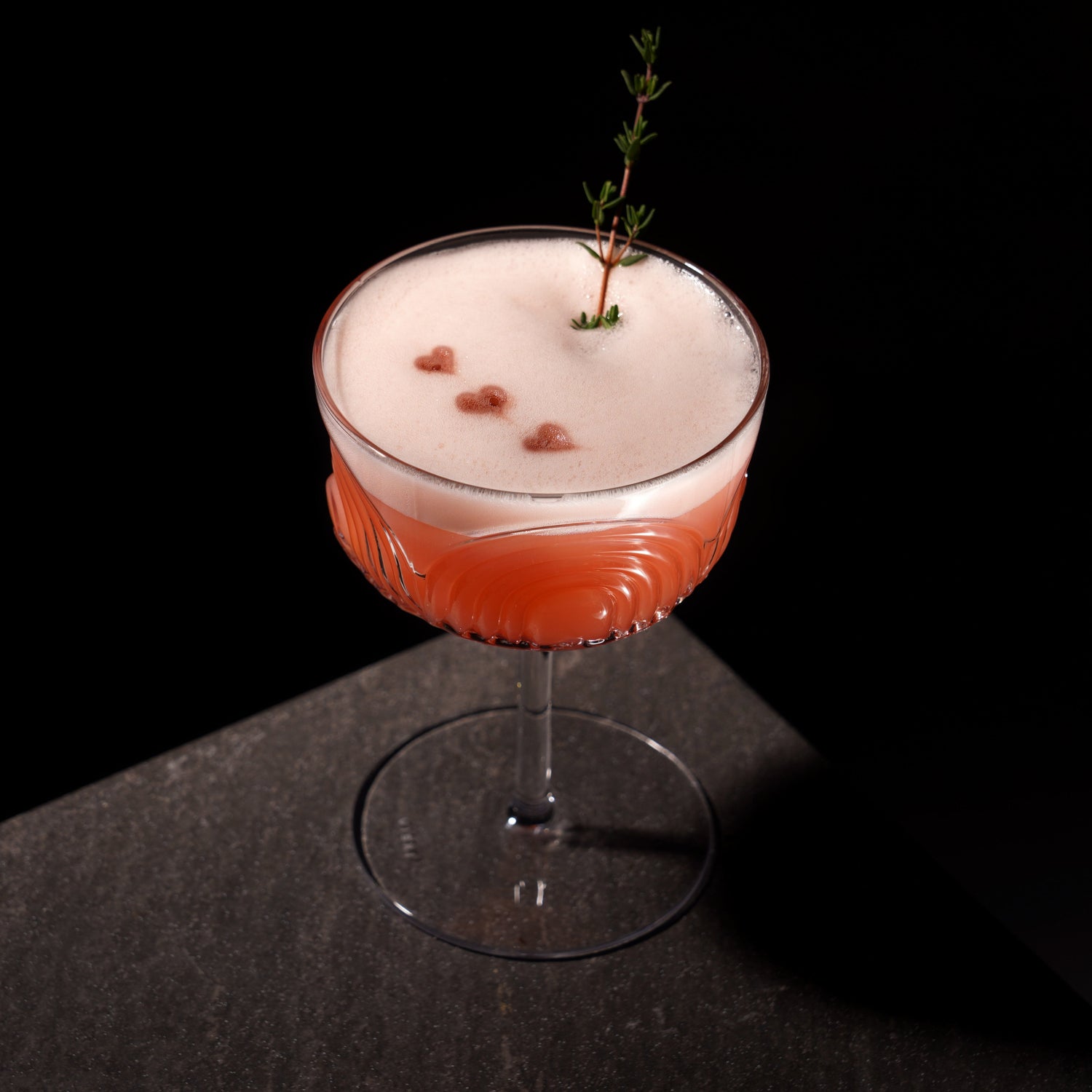 Beau Crystal Cocktail Coupes - Knife Shift