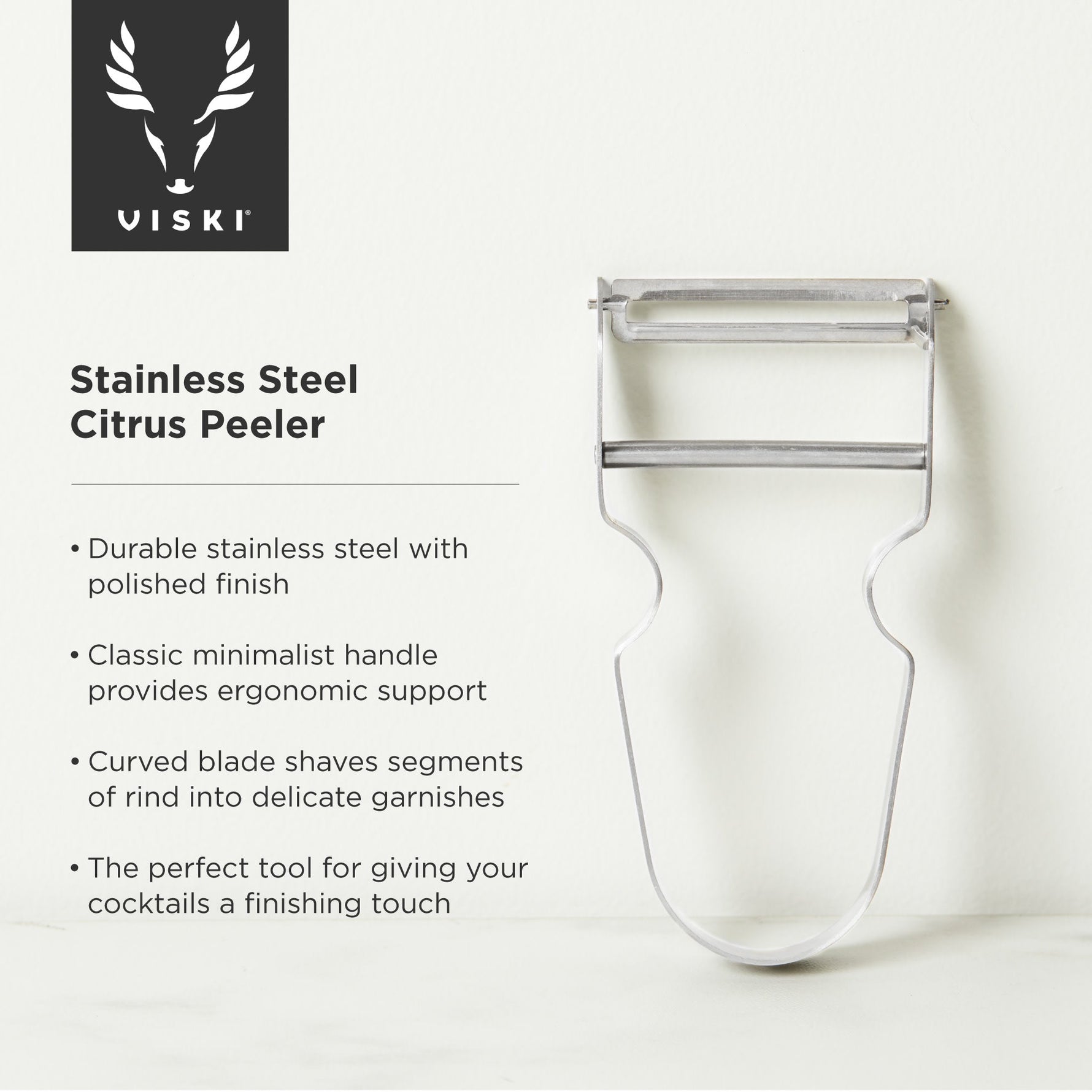 Professional Stainless Steel Citrus Peeler - Knife Shift