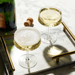 Admiral Crystal Coupe Glasses - Knife Shift