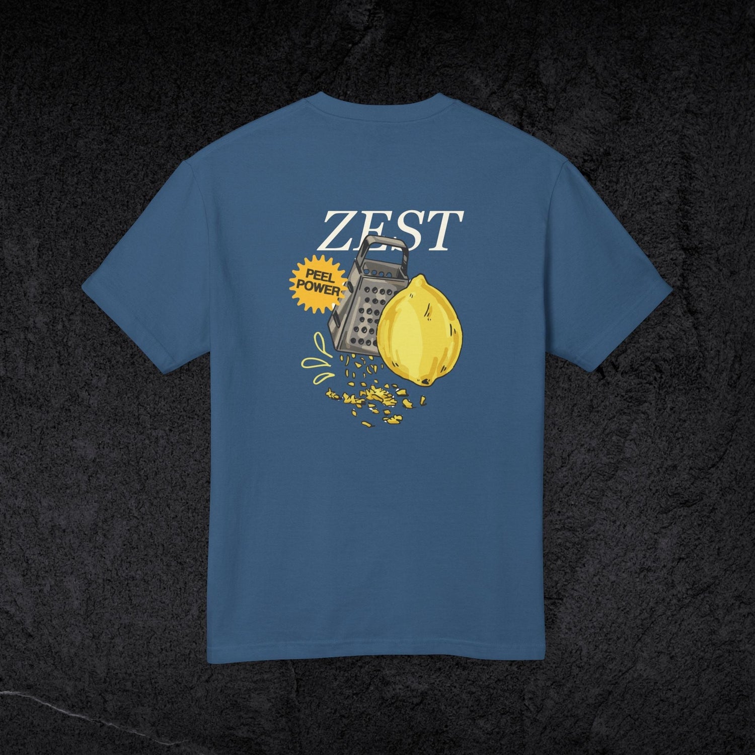 Zest Technique - Unisex Heavyweight T-shirt-T-Shirt-gift ideas for foodies-Knife Shift