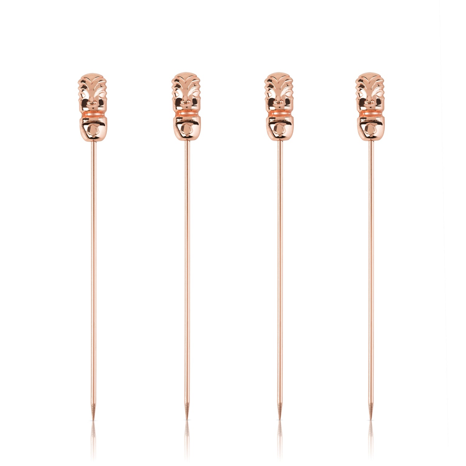 Pacific Tiki Cocktail Picks in Copper Set of 4 - Knife Shift